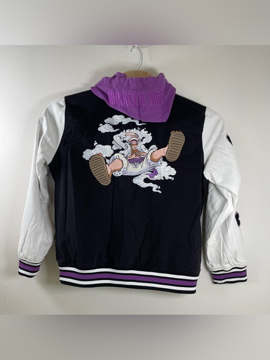 Hot Topic Other - One Piece Sun God Nika Luffy Gear 5 Varsity Jacket Hot Topic Hooded Coat Size XL